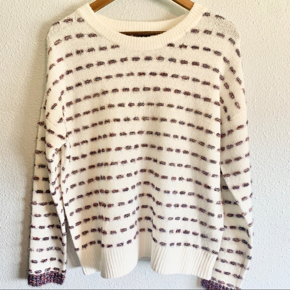 Sparkly Glitter Sweater Medium Party Hol…